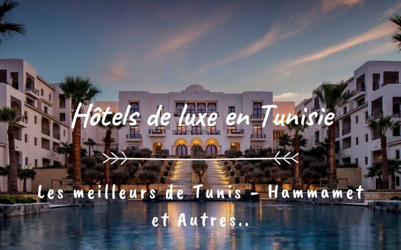 Hôtels De Luxe En Tunisie : 15 Hôtels De Tunis, Hammamet, Djerba Et Plus