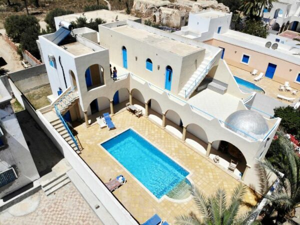 6 bedrooms villa with city view private pool and enclosed garden at Djerba